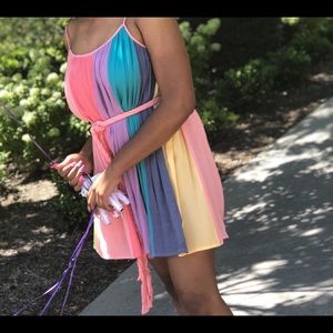 Rainbow dress